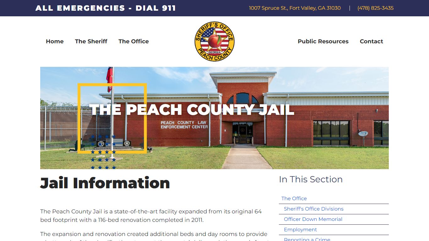 The Peach County Jail